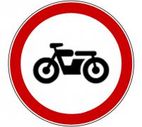 3.5 Движение мотоциклов запрещено