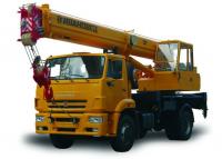 Автокран Ивановец КС-35714К-3 на базе КАМАЗ-53605