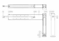 Балка опоры Kanglim 1056