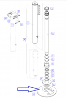 Подпятник EZ 872