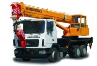 Автокран Ивановец КС-45717A-1 на Базе МАЗ6312С3