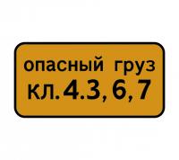 8.19 Класс опасного груза