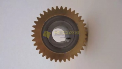 Шестерня червячная бронзовая редуктора поворота  SOOSAN SCS513