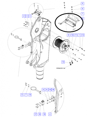 Тросоукладчик IT180-001611000