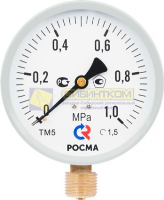 Манометр TM-510P.00(0-4MPa)M20x1,5.1,0,