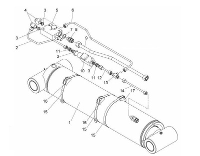 Клапан удержания нагрузки UV437-330 ИНМАН ИТ-150