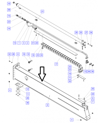 Выдвижная балка S407A20-BT40