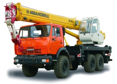 Автокран Ивановец КС-35714К-2-10 на базе КАМАЗ-43118