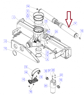 Механизм поворота MIKMG00025